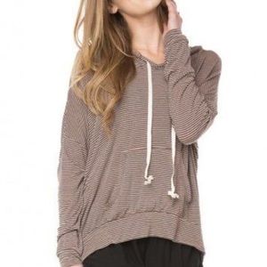 Brandy Melville Striped Layla Sweatshirt